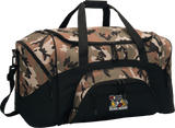 Dupage Black Bears Standard Colorblock Sport Duffel