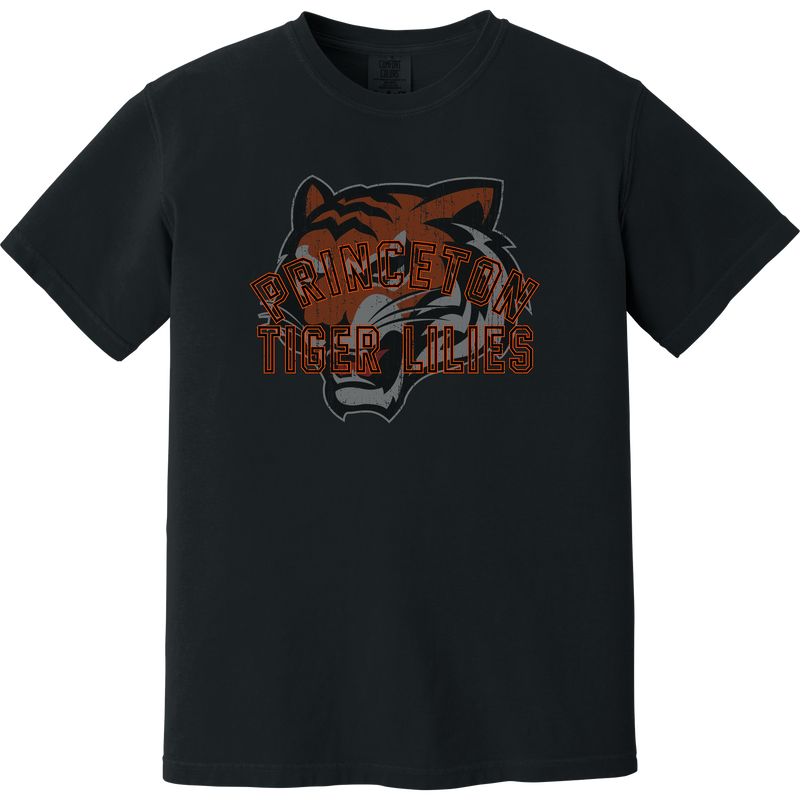 Princeton Tiger Lilies Heavyweight Ring Spun Tee