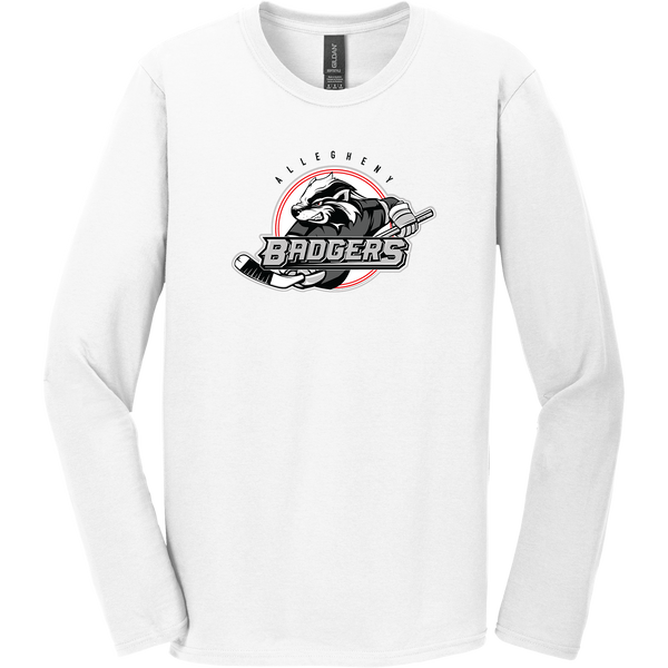 Allegheny Badgers Softstyle Long Sleeve T-Shirt