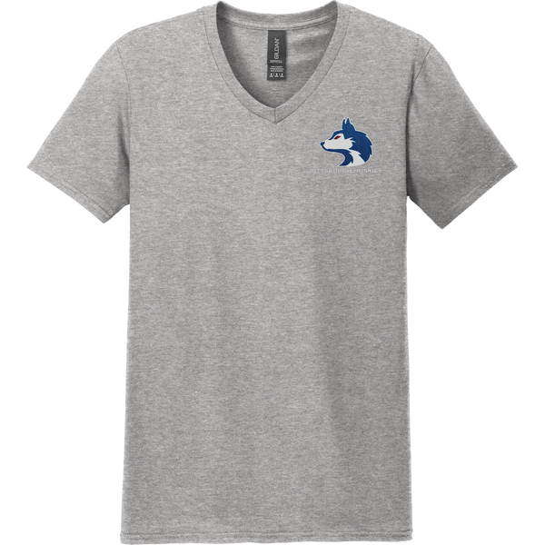 Pittsburgh Huskies Softstyle V-Neck T-Shirt