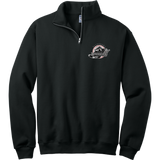 Allegheny Badgers NuBlend 1/4-Zip Cadet Collar Sweatshirt