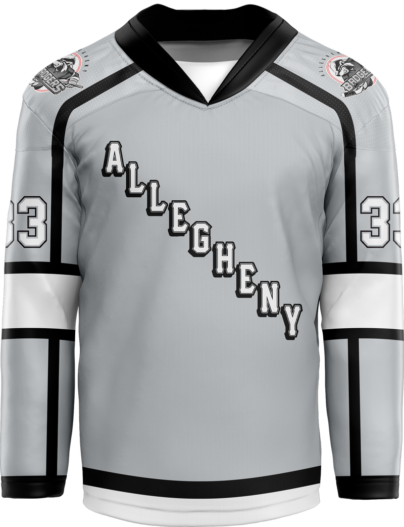 Allegheny Badgers Youth Player Sublimated Jersey