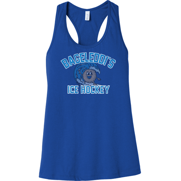 BagelEddi's Womens Jersey Racerback Tank