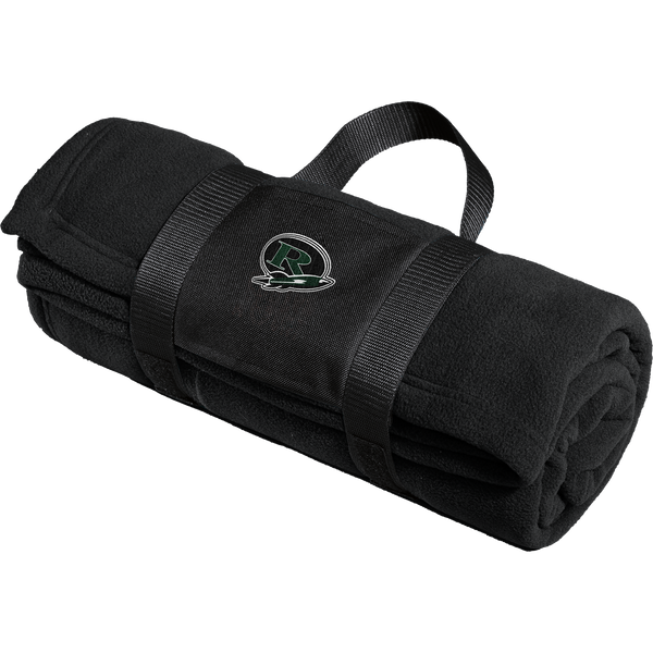 FRC Raritan Rockets Fleece Blanket with Carrying Strap