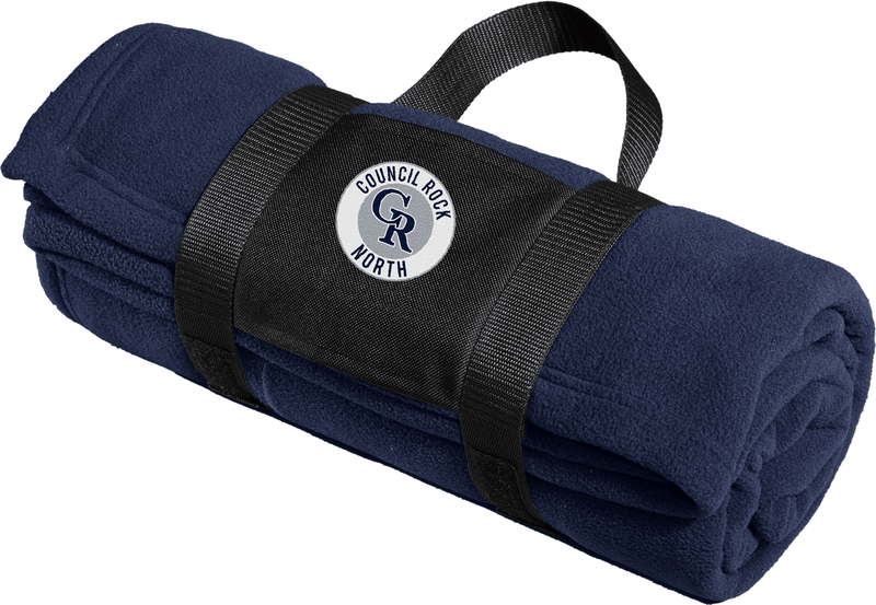 Council Rock North Fleece Blanket with Carrying Strap