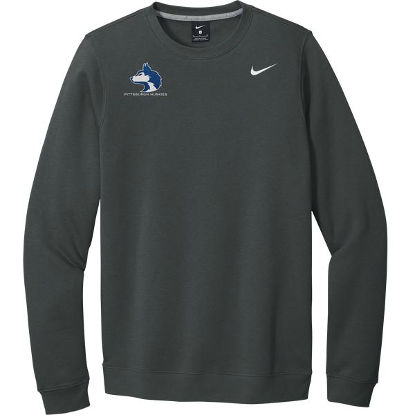 Pittsburgh Huskies Nike Club Fleece Crew