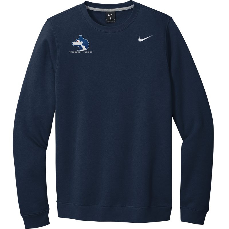 Pittsburgh Huskies Nike Club Fleece Crew