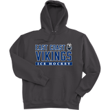 East Coast Vikings (Mens) Ultimate Cotton - Pullover Hooded Sweatshirt