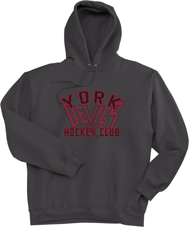 York Devils Ultimate Cotton - Pullover Hooded Sweatshirt