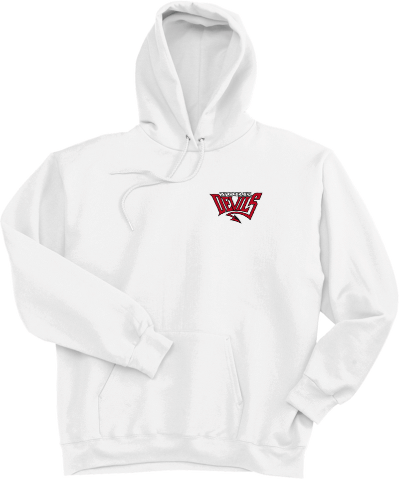 York Devils Ultimate Cotton - Pullover Hooded Sweatshirt