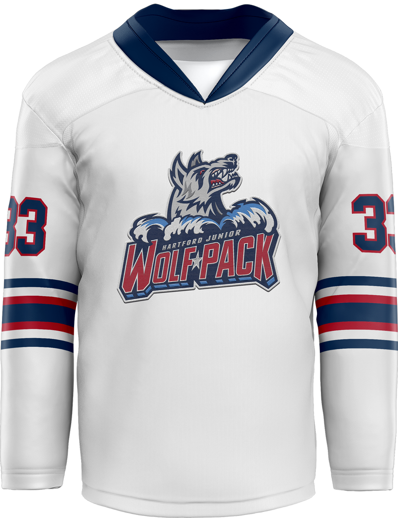 Hartford Jr. Wolfpack Girls Youth Goalie Hybrid Jersey