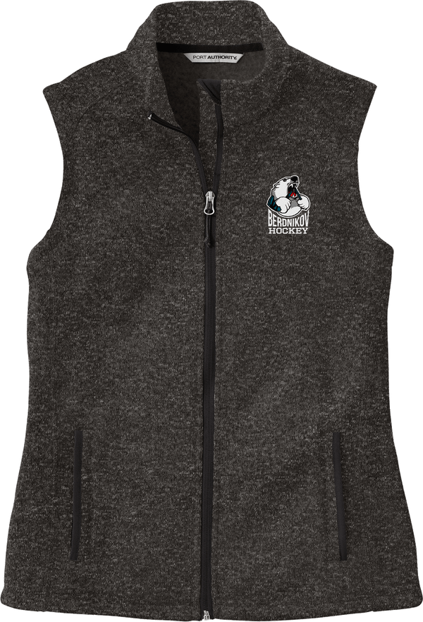 Berdnikov Bears Ladies Sweater Fleece Vest