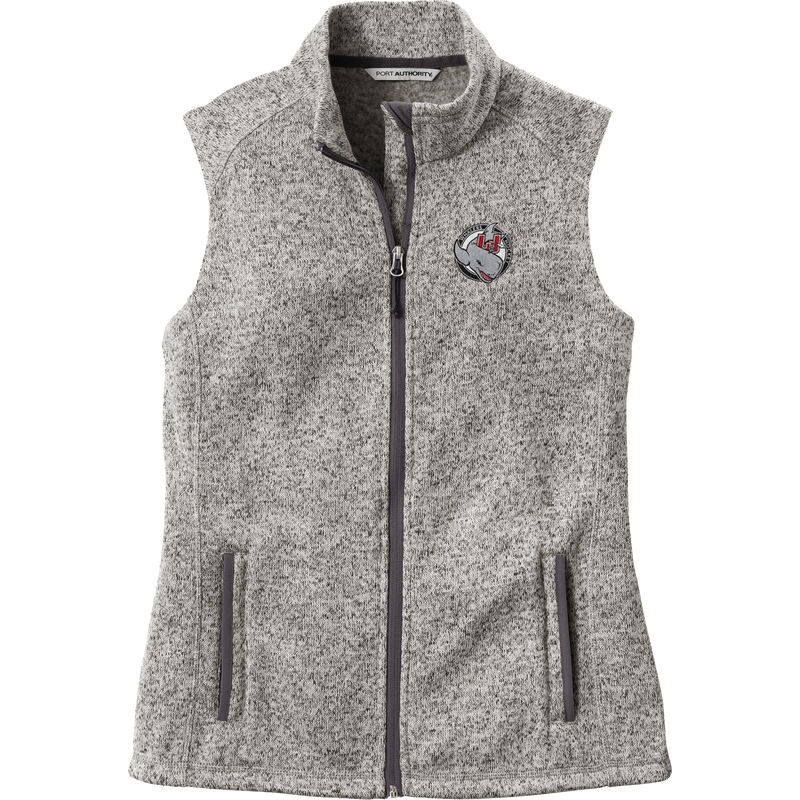 CT Whalers Tier 2 Ladies Sweater Fleece Vest