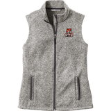 Princeton Tiger Lilies Ladies Sweater Fleece Vest