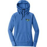 Boca Barracudas New Era Ladies Tri-Blend Fleece Pullover Hoodie