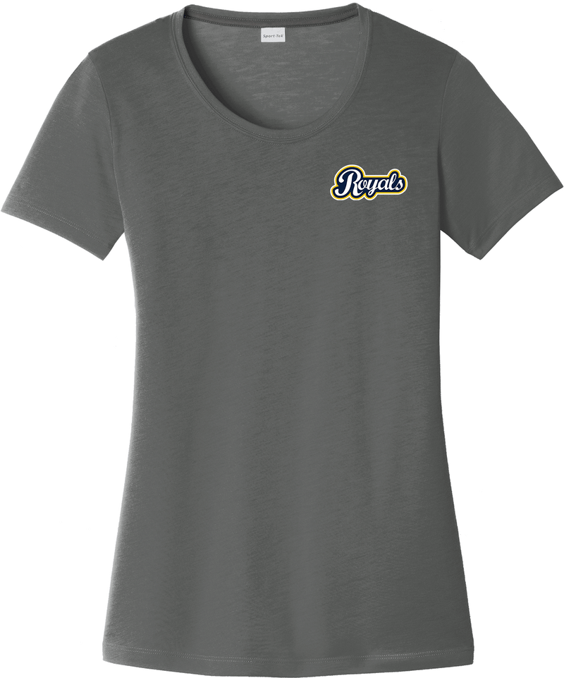 Royals Hockey Club Ladies PosiCharge Competitor Cotton Touch Scoop Neck Tee