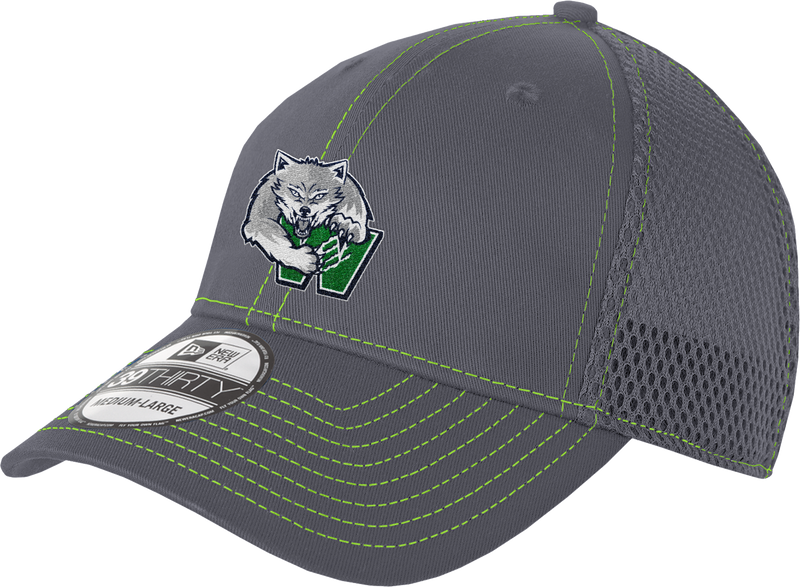 Woodbridge Wolfpack New Era Stretch Mesh Contrast Stitch Cap