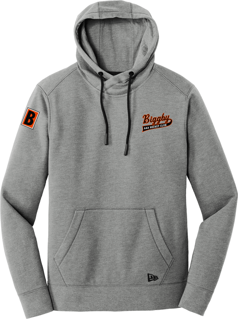 Biggby Coffee AAA New Era Tri-Blend Fleece Pullover Hoodie