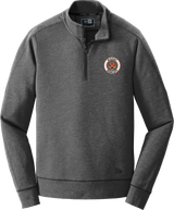 Biggby Bobcats New Era Tri-Blend Fleece 1/4-Zip Pullover