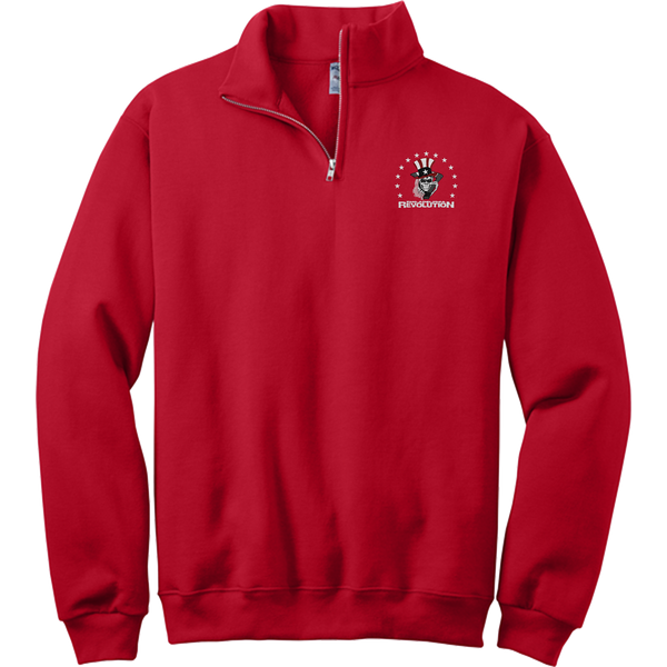 Phila Revolution NuBlend 1/4-Zip Cadet Collar Sweatshirt