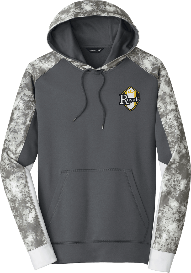 Royals Hockey Club Sport-Wick Mineral Freeze Fleece Colorblock Hooded Pullover