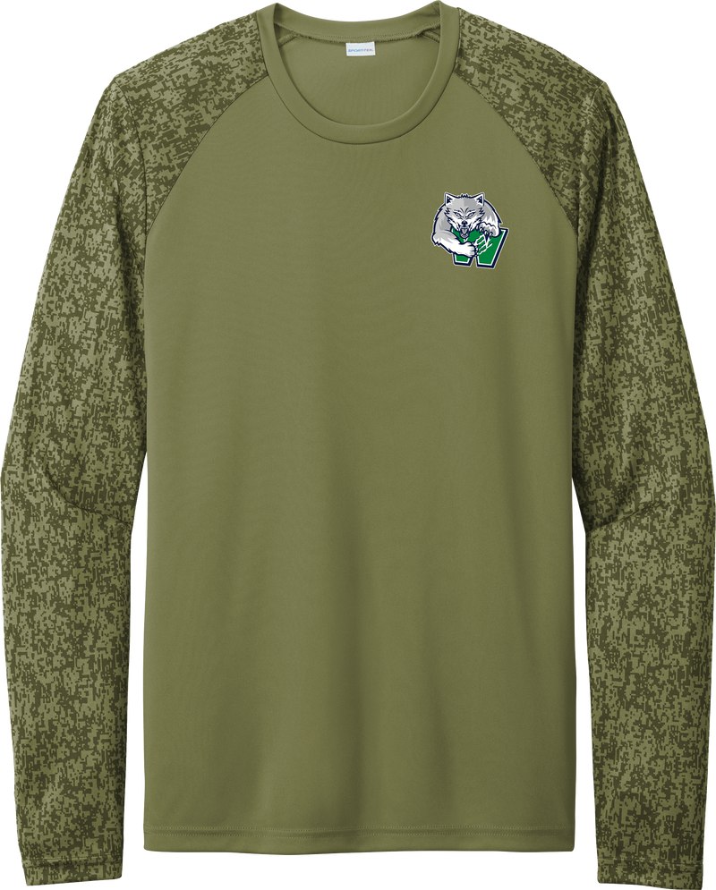 Woodbridge Wolfpack Long Sleeve Digi Camo Tee