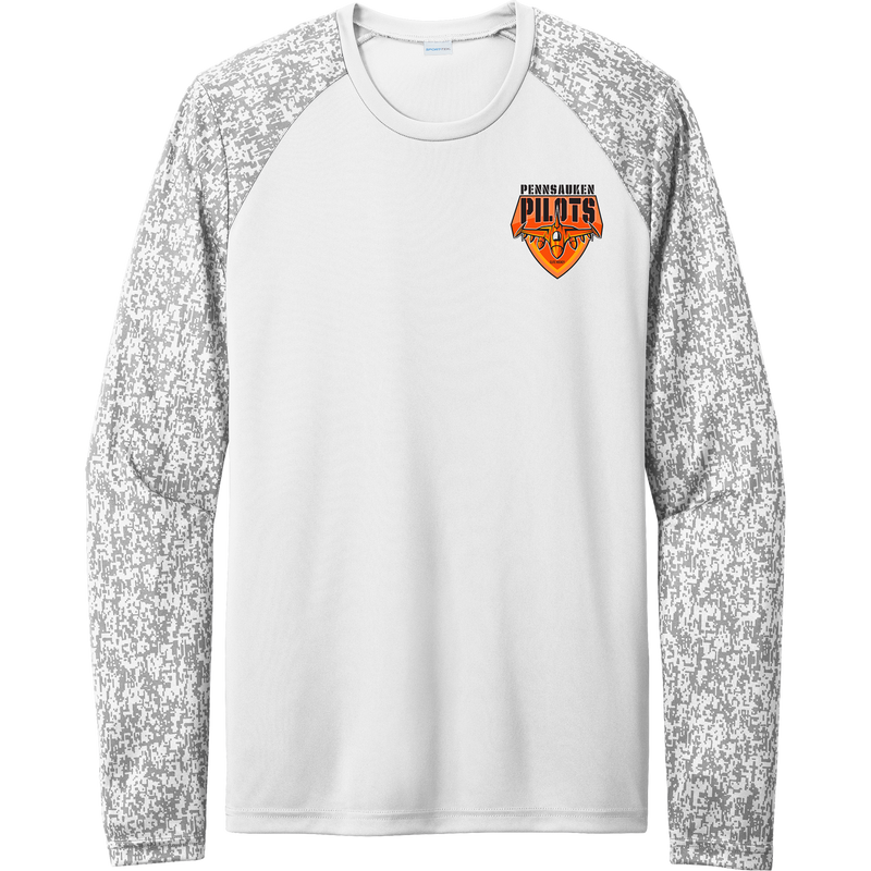 Pennsauken Pilots Long Sleeve Digi Camo Tee