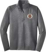Biggby Bobcats Sport-Wick Stretch 1/4-Zip Pullover