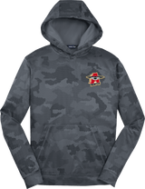 NY Aviators Youth Sport-Wick CamoHex Fleece Hooded Pullover