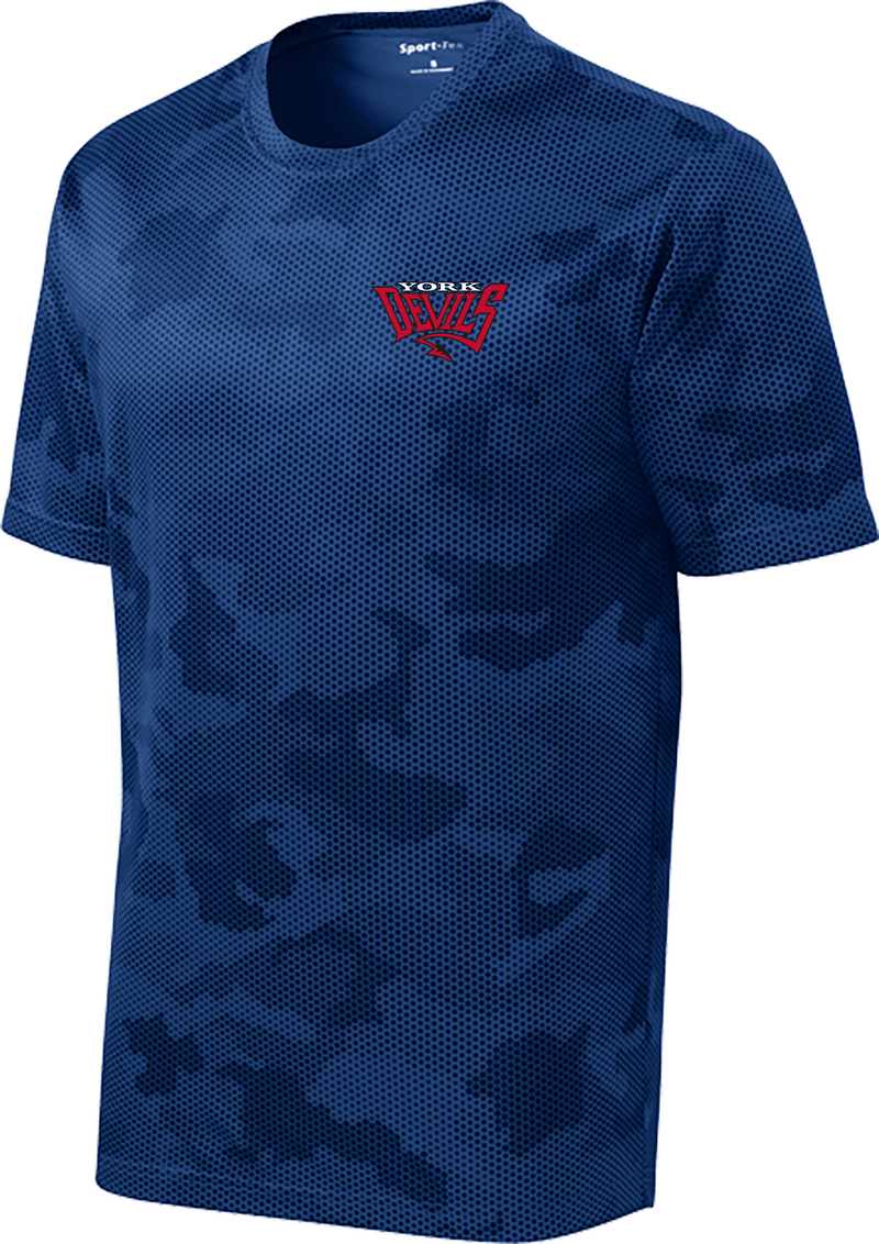 York Devils Youth CamoHex Tee