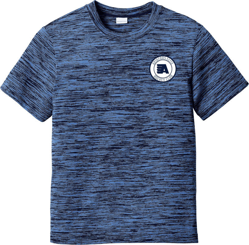 Aspen Aviators Youth PosiCharge Electric Heather Tee