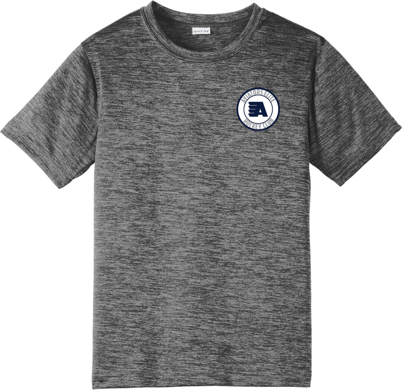 Aspen Aviators Youth PosiCharge Electric Heather Tee