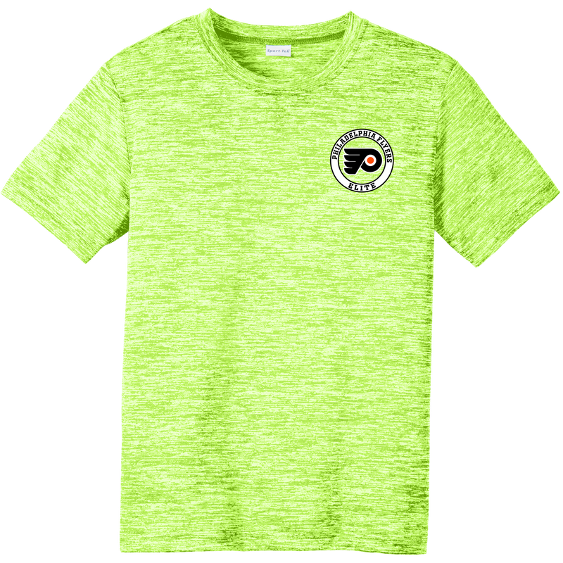 Philadelphia Flyers Elite Youth PosiCharge Electric Heather Tee