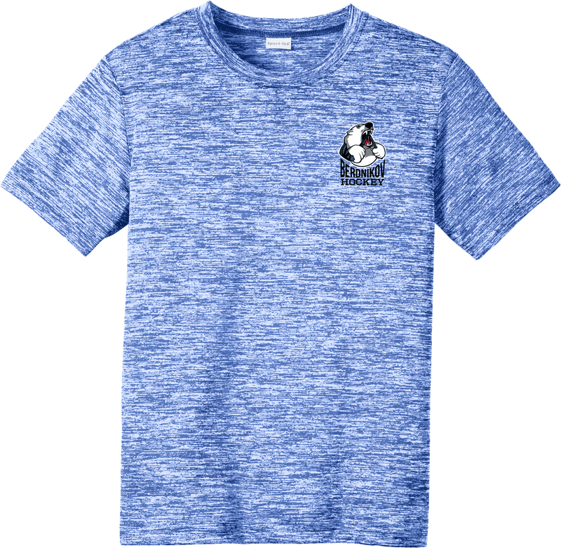 Berdnikov Bears Youth PosiCharge Electric Heather Tee