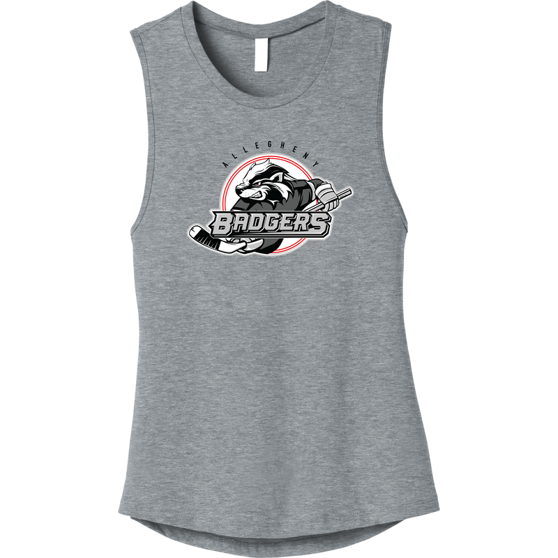 Allegheny Badgers Womens Jersey Muscle Tank