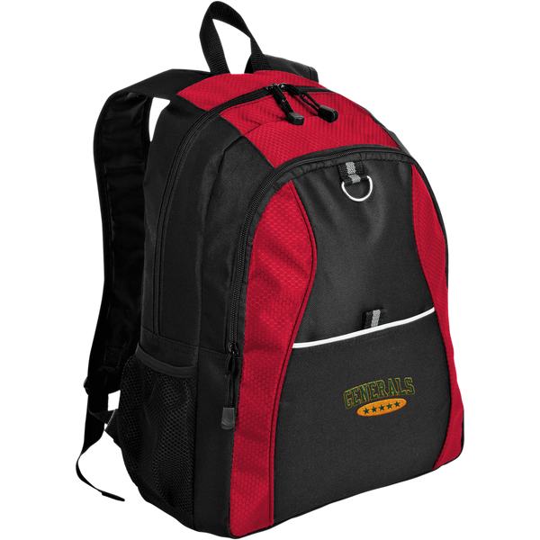 Red Bank Generals Contrast Honeycomb Backpack